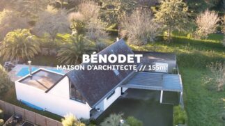 LAFORÊT IMMOBILIER BÉNODET – Maison d&rsquo;architecte à vendre