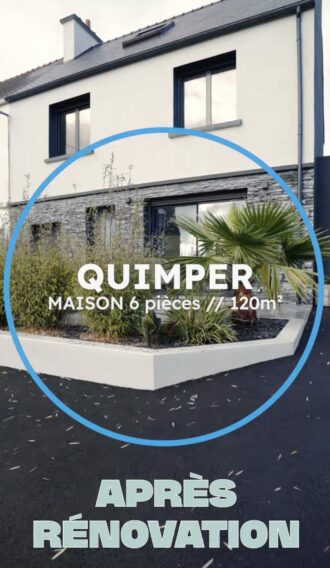 LAFORÊT IMMOBILIER QUIMPER – Maison rénovée